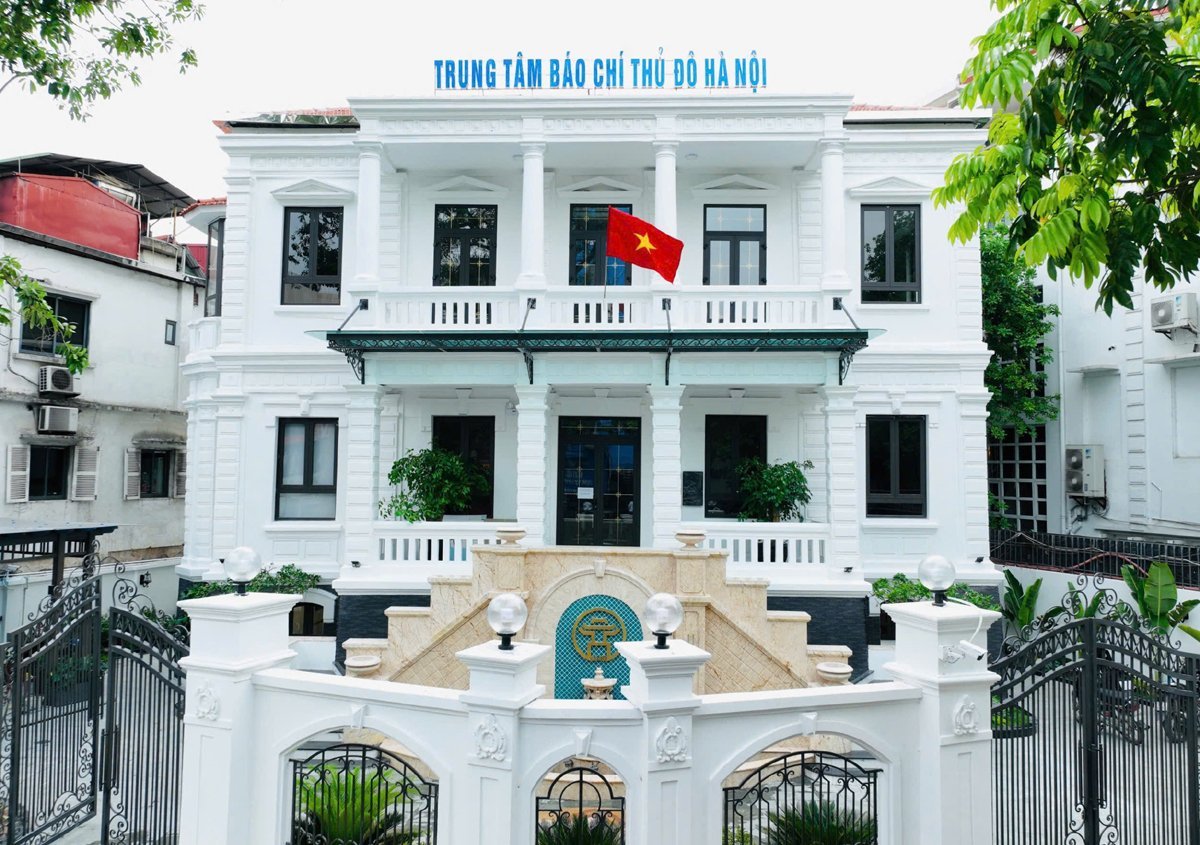 Trung tâm Báo chí Thủ đô Hà Nội sẽ khai trương vào chiều 9/5/2025. (Nguồn: Văn phòng UBND Thành phố Hà Nội). Trung tâm Báo chí Thủ đô Hà Nội sẽ khai trương vào chiều 9/5/2025. (Nguồn: Văn phòng UBND Thành phố Hà Nội).