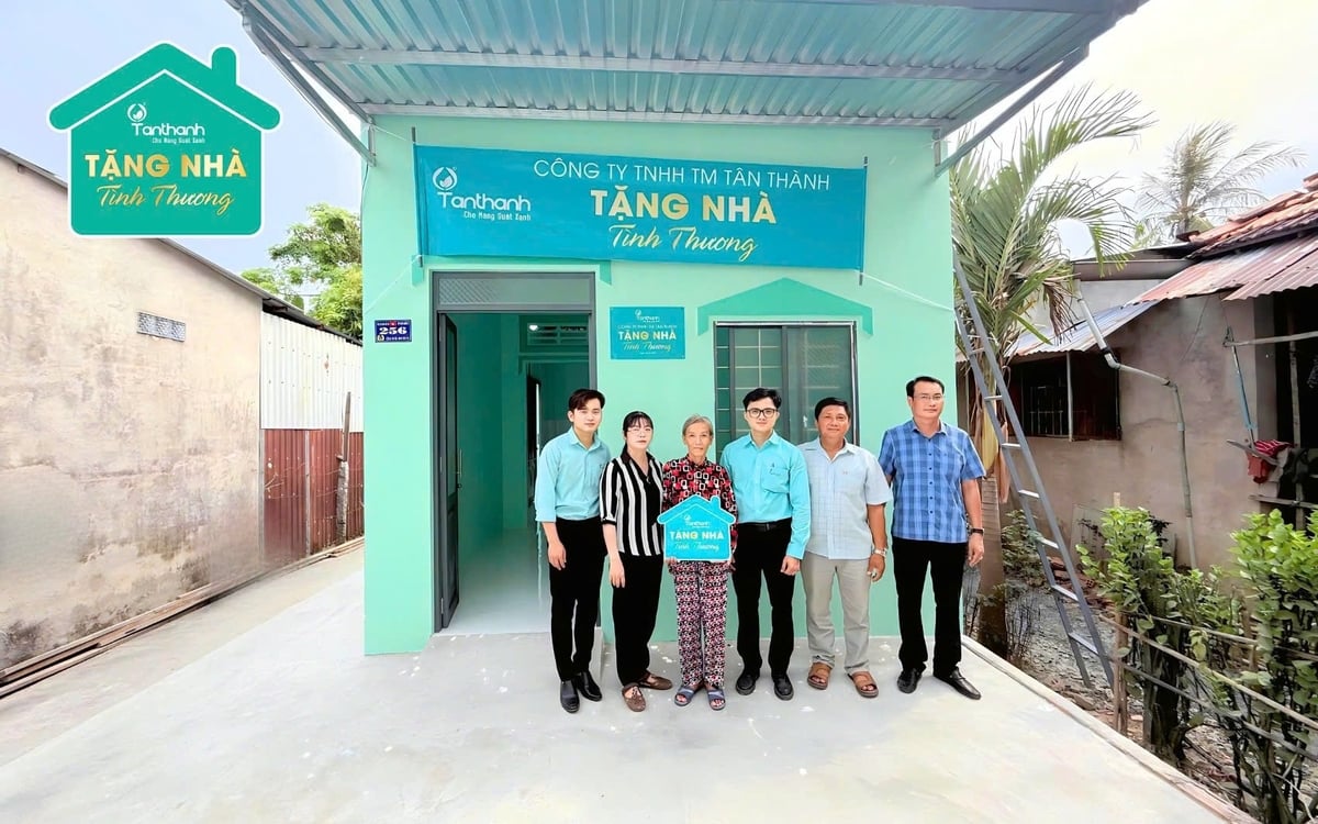 Tân Thành không chỉ làm thiện nguyện đơn thuần, Chúng tôi chọn cách 'xây điều tử tế' bằng hành động cụ thể, bền vững, để từ đó mỗi căn nhà không chỉ là nơi che nắng che mưa, mà còn là nơi khởi nguồn của những giấc mơ. Ảnh: Tân Thành. Tân Thành không chỉ làm thiện nguyện đơn thuần, Chúng tôi chọn cách 'xây điều tử tế' bằng hành động cụ thể, bền vững, để từ đó mỗi căn nhà không chỉ là nơi che nắng che mưa, mà còn là nơi khởi nguồn của những giấc mơ. Ảnh: Tân Thành.