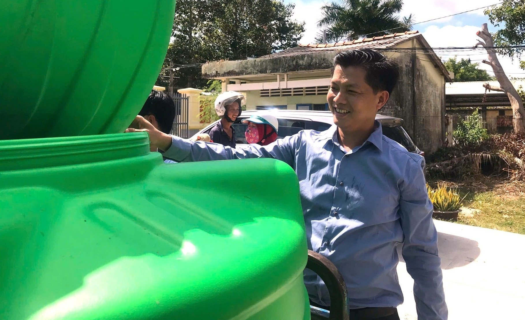 Ông Lê Văn Sơn, Tổng Giám đốc Công ty HUD Kiên Giang. Ảnh: Minh Đảm. Ông Lê Văn Sơn, Tổng Giám đốc Công ty HUD Kiên Giang. Ảnh: Minh Đảm.