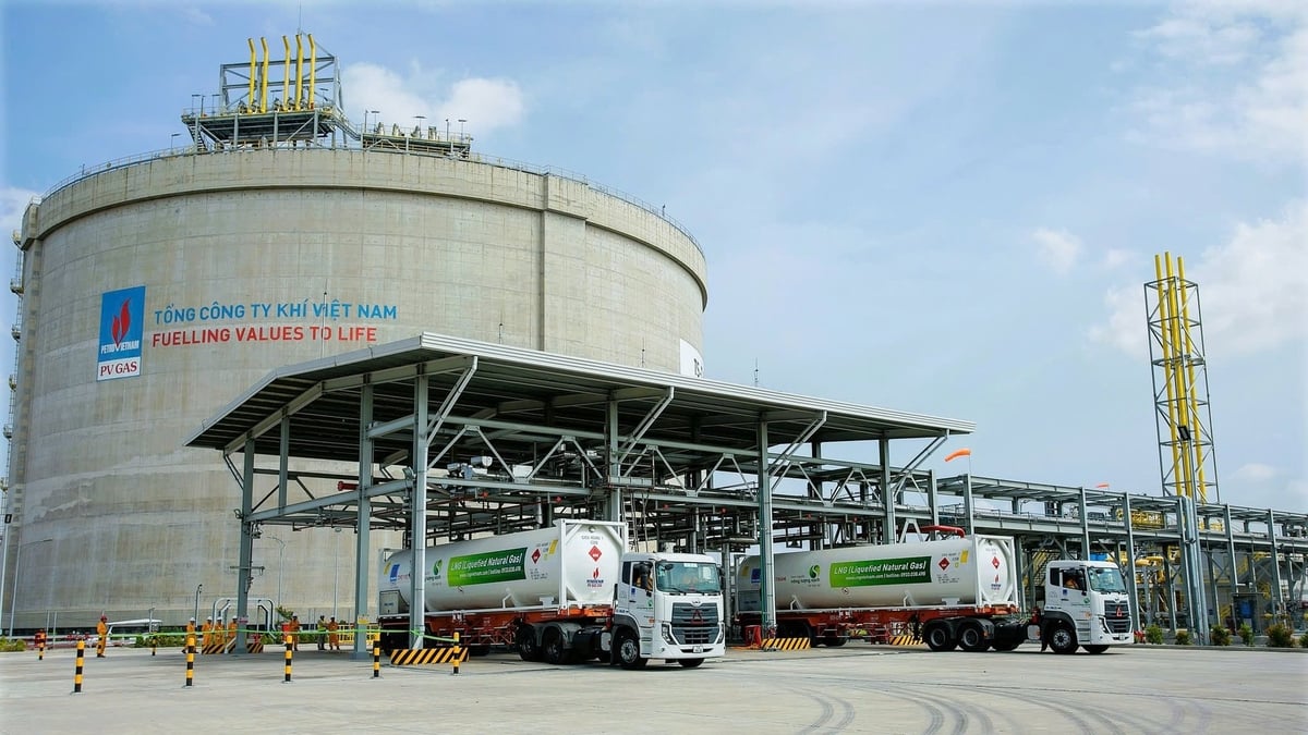 Kho cảng Thị Vải. Ảnh: CNG Vietnam. Kho cảng Thị Vải. Ảnh: CNG Vietnam.