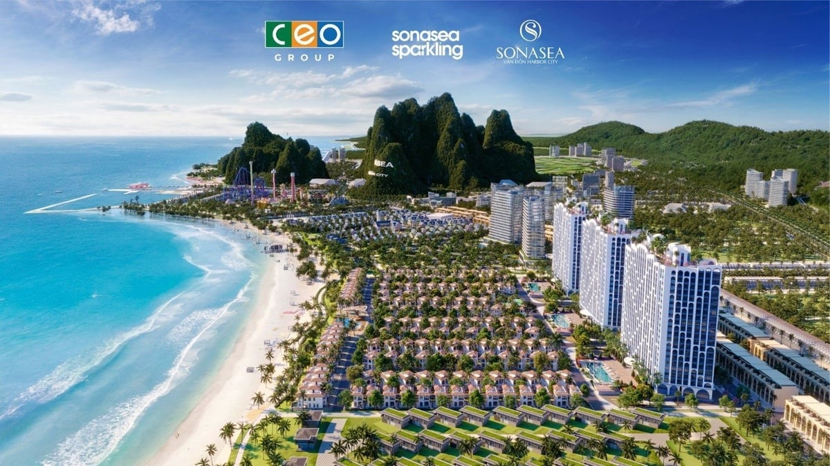 Tập đoàn CEO chính thức giới thiệu sản phẩm Sonasea Sparkling – tổ hợp căn hộ biển cao tầng tại Vân Đồn mang hơi thở phóng khoáng Địa Trung Hải. Ảnh: CEO Group. Tập đoàn CEO chính thức giới thiệu sản phẩm Sonasea Sparkling – tổ hợp căn hộ biển cao tầng tại Vân Đồn mang hơi thở phóng khoáng Địa Trung Hải. Ảnh: CEO Group.
