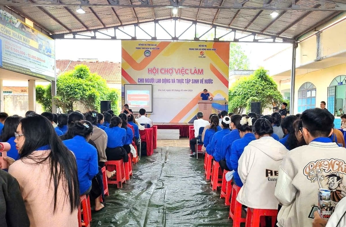 Hội chợ thu hút hàng trăm lao động tham gia. Ảnh: Tuấn Anh. Hội chợ thu hút hàng trăm lao động tham gia. Ảnh: Tuấn Anh.