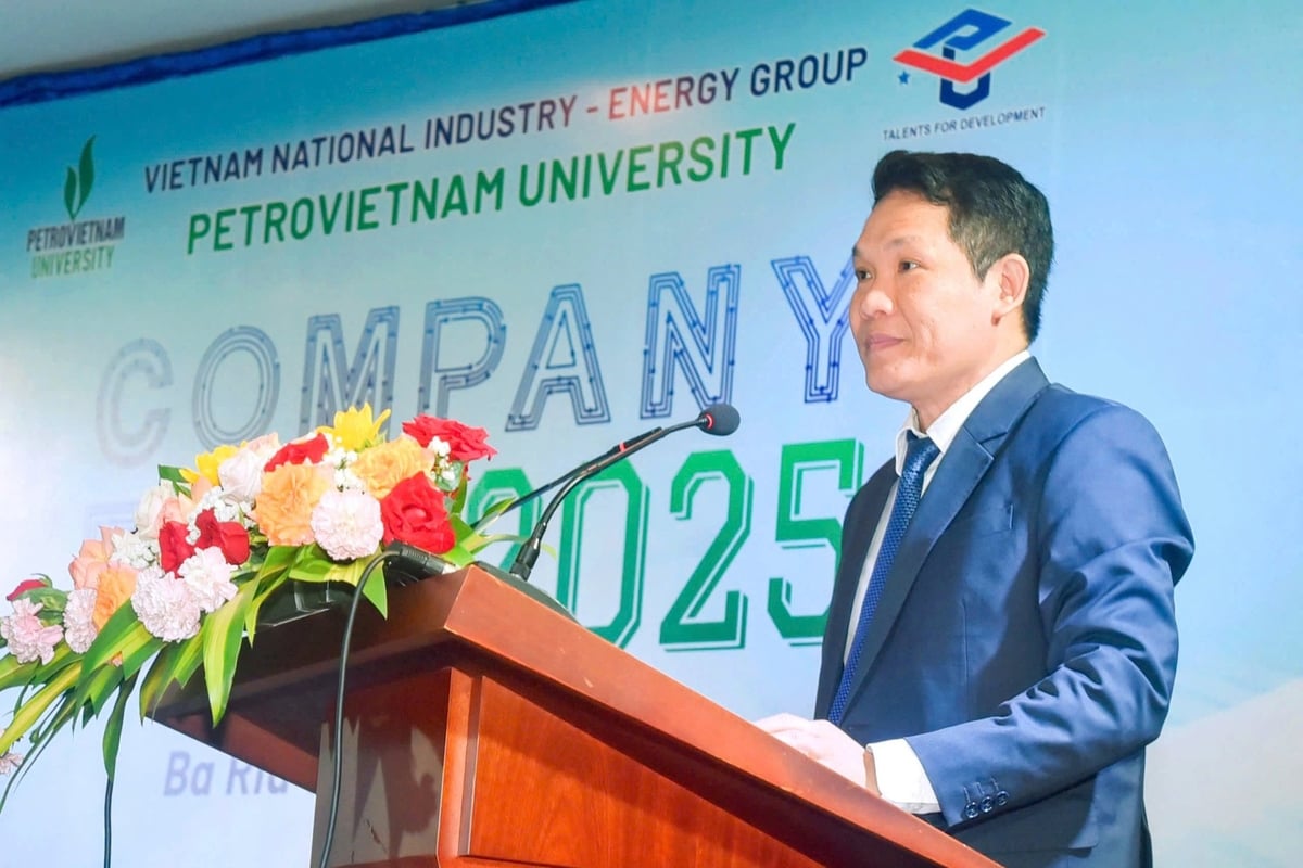 TS. Phan Minh Quốc Bình - Hiệu trưởng Trường Đại học Dầu khí Việt Nam. Ảnh: PVU. TS. Phan Minh Quốc Bình - Hiệu trưởng Trường Đại học Dầu khí Việt Nam. Ảnh: PVU.