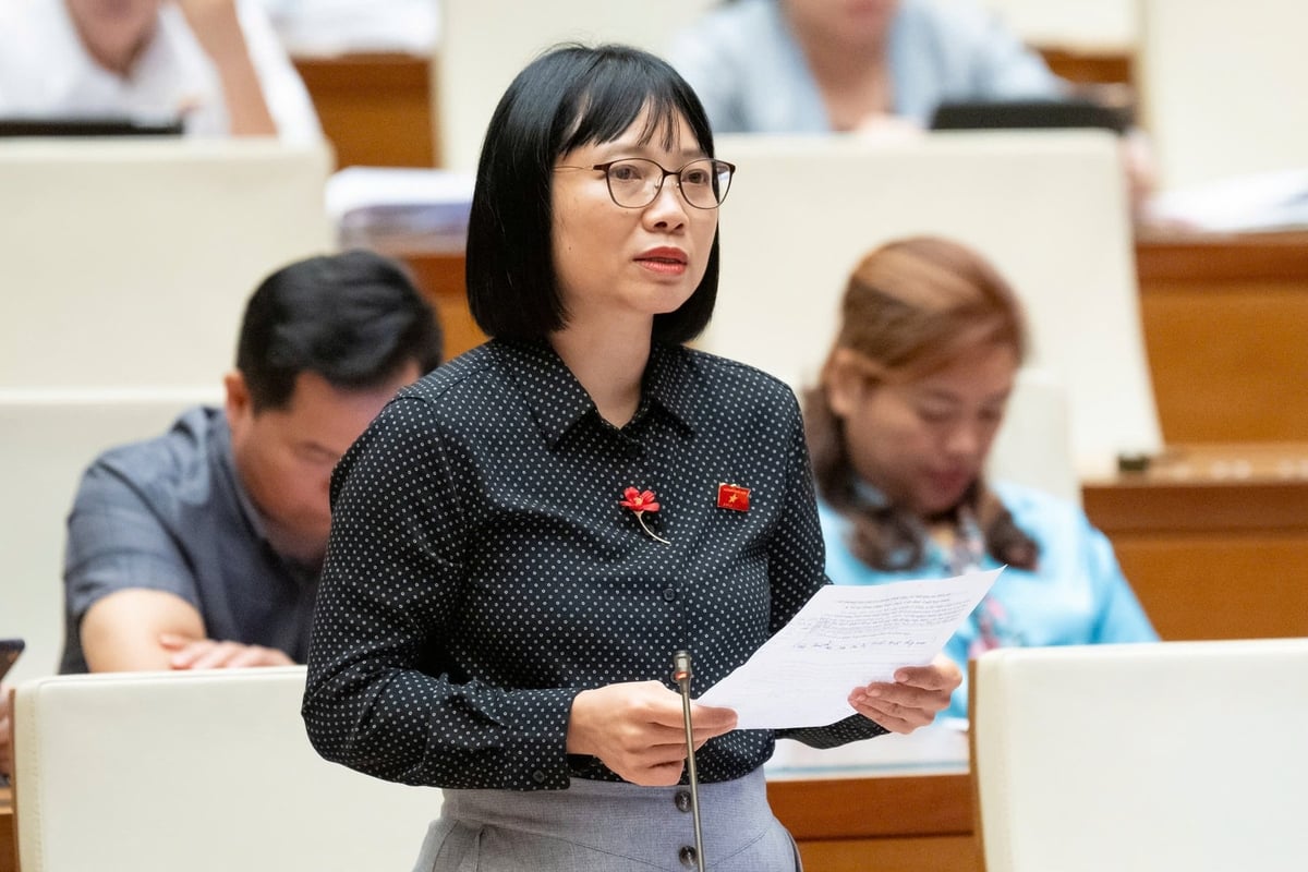 Đại biểu Nguyễn Thị Việt Nga (đoàn Hải Dương). Ảnh: Phạm Thắng. Đại biểu Nguyễn Thị Việt Nga (đoàn Hải Dương). Ảnh: Phạm Thắng.
