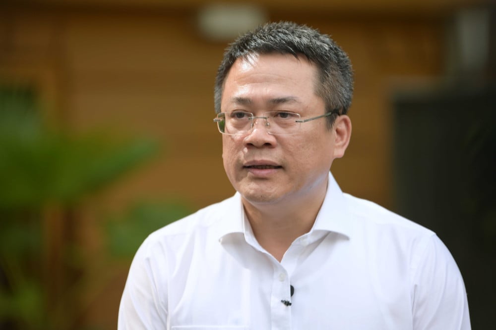 TS Trần Minh Tiến - Viện trưởng Viện Thổ nhưỡng Nông hóa. Ảnh: Minh Phúc. TS Trần Minh Tiến - Viện trưởng Viện Thổ nhưỡng Nông hóa. Ảnh: Minh Phúc.