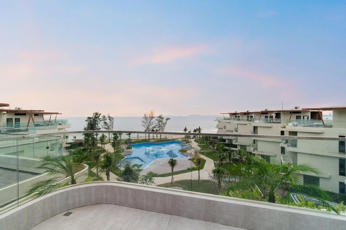 Toàn bộ biệt thự Charm Resort Long Hải đều có tầm nhìn trực diện biển. Ảnh: Charm Group. Toàn bộ biệt thự Charm Resort Long Hải đều có tầm nhìn trực diện biển. Ảnh: Charm Group.