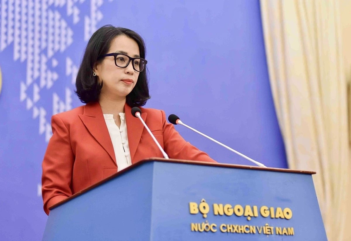 Người phát ngôn Bộ Ngoại giao Việt Nam Phạm Thu Hằng. Ảnh: MOFA. Người phát ngôn Bộ Ngoại giao Việt Nam Phạm Thu Hằng. Ảnh: MOFA.