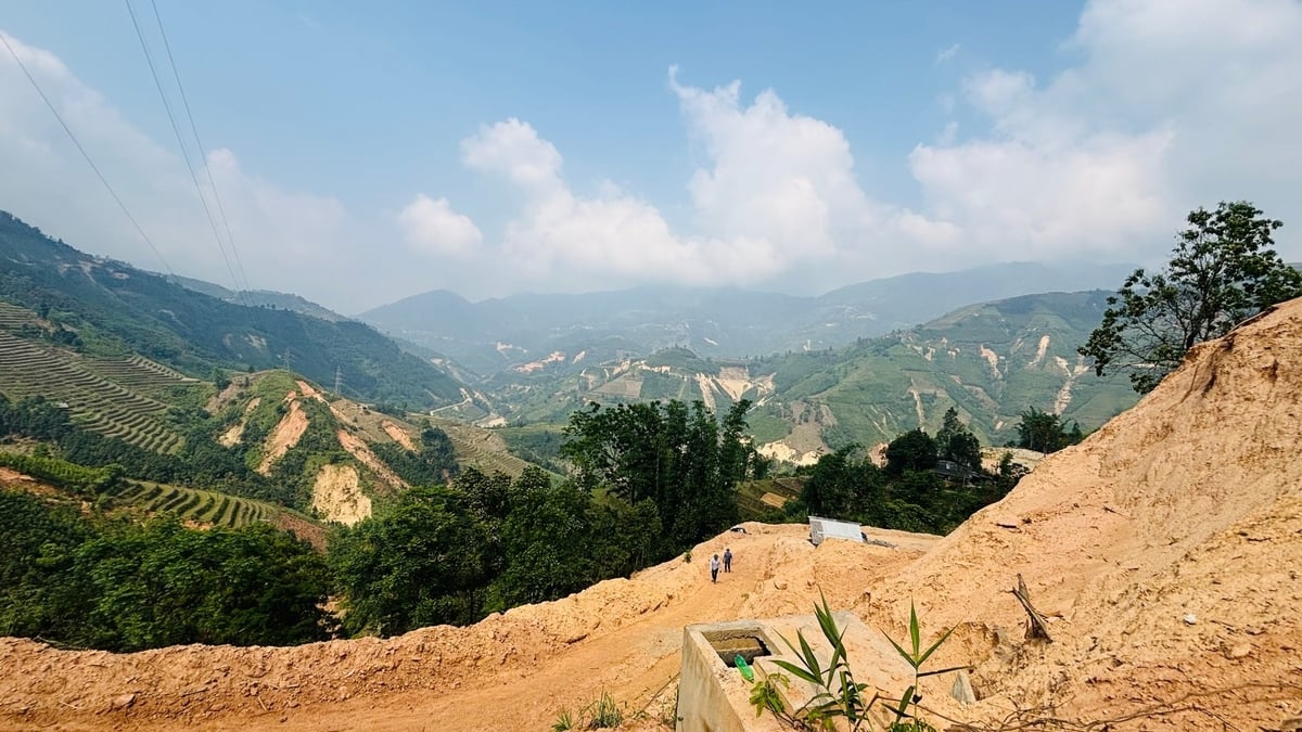 Sạt lở, mưa lũ để lại hậu quả nặng nề tại huyện Bắc Hà (Lào Cai). Ảnh: H.Đ. Sạt lở, mưa lũ để lại hậu quả nặng nề tại huyện Bắc Hà (Lào Cai). Ảnh: H.Đ.