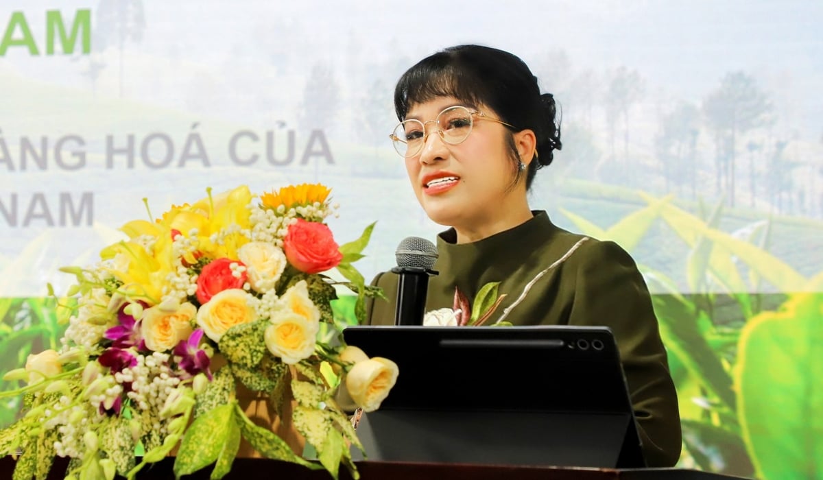 CEO Lưu Thị Thanh Mẫu chia sẻ tại Hội thảo. Ảnh: Phuc Khang Corporation. CEO Lưu Thị Thanh Mẫu chia sẻ tại Hội thảo. Ảnh: Phuc Khang Corporation.