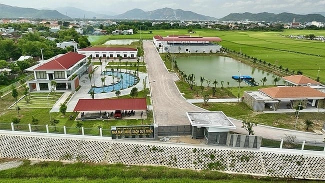 Nhà máy nước sạch Quy Nhơn nằm trên địa bàn huyện Tuy Phước được đầu tư gần 400 tỷ đồng. Ảnh: T.P. Nhà máy nước sạch Quy Nhơn nằm trên địa bàn huyện Tuy Phước được đầu tư gần 400 tỷ đồng. Ảnh: T.P.