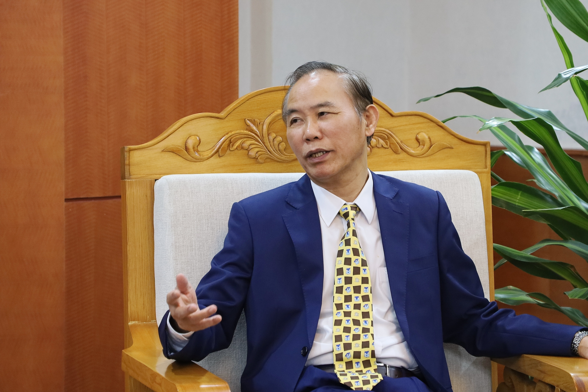 Thứ trưởng Phùng Đức Tiến khẳng định phía Việt Nam sẵn sàng hỗ trợ, chia sẻ kinh nghiệm để Cuba khai thác tối đa tiềm năng canh tác và nuôi trồng thuỷ sản. Ảnh: Phương Linh. Thứ trưởng Phùng Đức Tiến khẳng định phía Việt Nam sẵn sàng hỗ trợ, chia sẻ kinh nghiệm để Cuba khai thác tối đa tiềm năng canh tác và nuôi trồng thuỷ sản. Ảnh: Phương Linh.