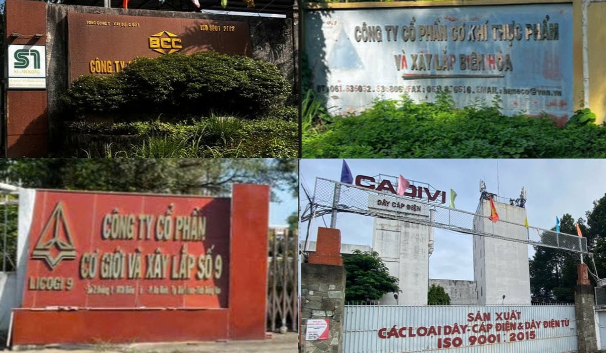 Một số doanh nghiệp trong KCN Biên Hoà 1. Ảnh: Tường Tú. Một số doanh nghiệp trong KCN Biên Hoà 1. Ảnh: Tường Tú.