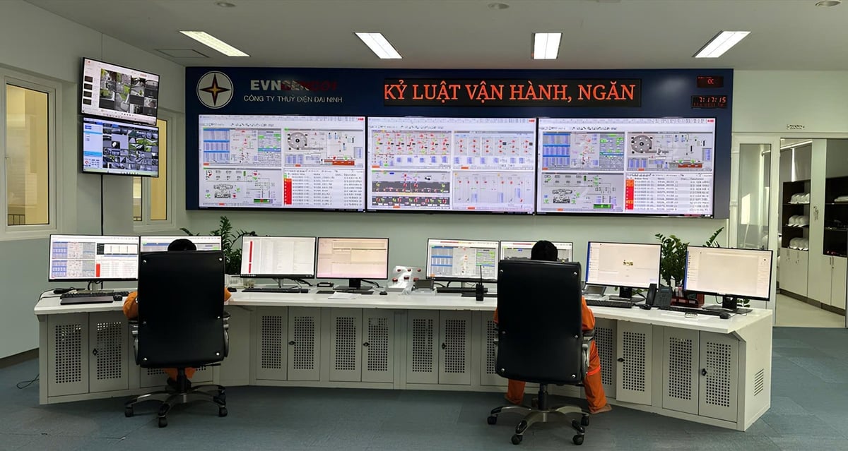 Quản lý, vận hành nhà máy thủy điện Đại Ninh an toàn, hiệu quả. Ảnh: TP. Quản lý, vận hành nhà máy thủy điện Đại Ninh an toàn, hiệu quả. Ảnh: TP.