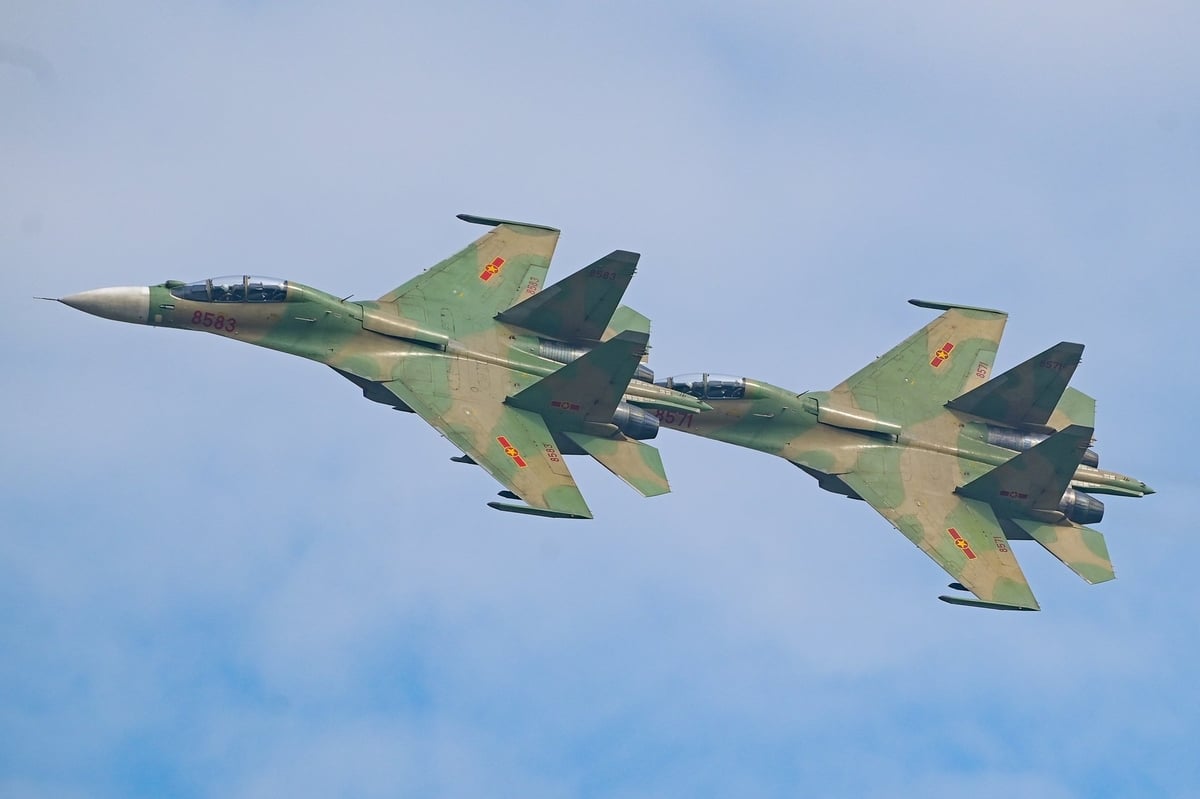 Chiến cơ Su-30MK2 của Không quân Nhân dân Việt Nam từng biểu diễu nhiều lần trước công chúng. Ảnh: Tùng Đinh. Chiến cơ Su-30MK2 của Không quân Nhân dân Việt Nam từng biểu diễu nhiều lần trước công chúng. Ảnh: Tùng Đinh.
