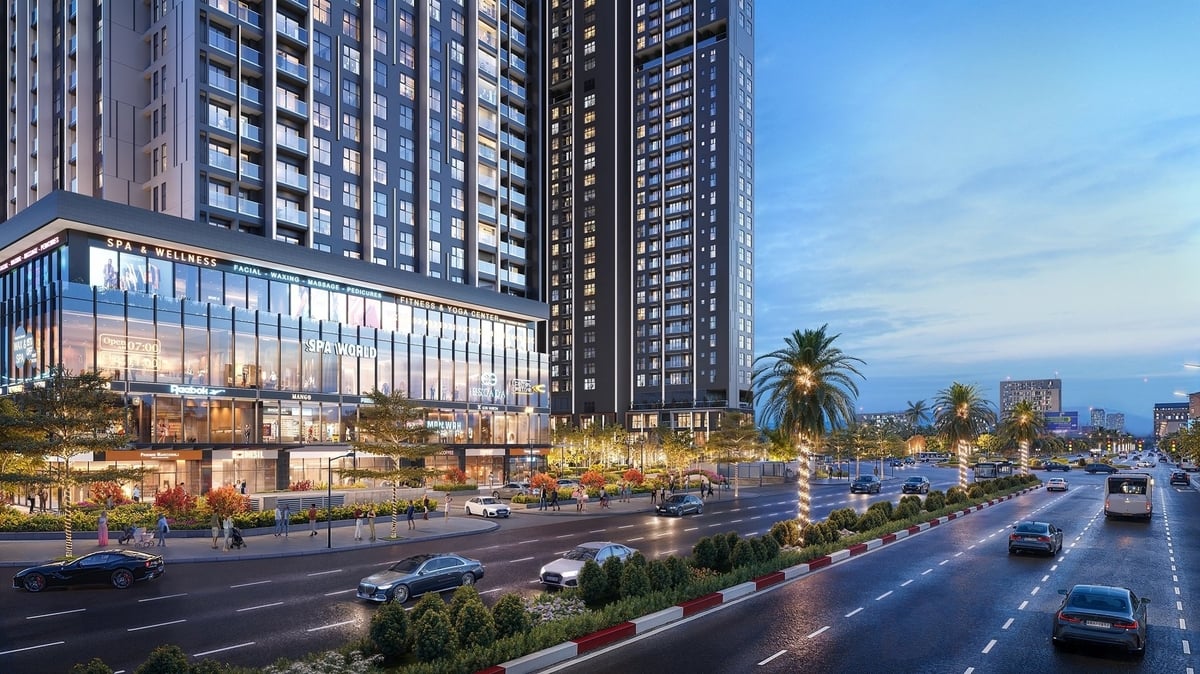 Trung tâm thương nằm trong hệ tiện ích đa tầng tại The Matrix One Premium. Ảnh: MIK Group. Trung tâm thương nằm trong hệ tiện ích đa tầng tại The Matrix One Premium. Ảnh: MIK Group.