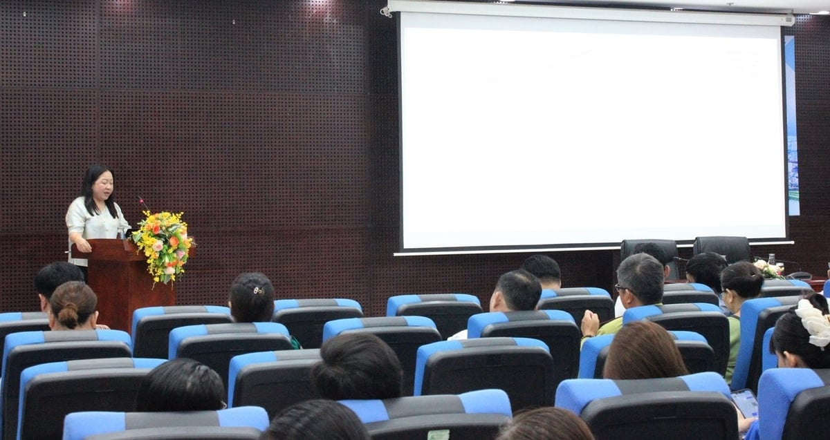 Hội thảo khoa học về một số điểm mới của Luật Tài nguyên nước năm 2023 do Đà Nẵng tổ chức. Ảnh: Lan Anh. Hội thảo khoa học về một số điểm mới của Luật Tài nguyên nước năm 2023 do Đà Nẵng tổ chức. Ảnh: Lan Anh.