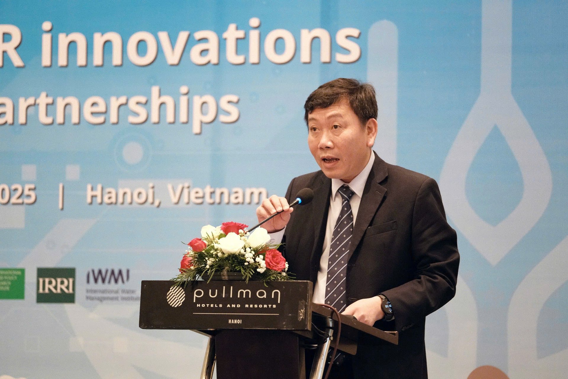 Theo ông Nguyễn Đỗ Anh Tuấn, AMD và cơ chế đối tác hợp tác đã thúc đẩy nhiều các sáng kiến sản xuất lúa gạo, nông học bền vững, cũng như phát triển thủy sản. Ảnh: Quỳnh Chi. Theo ông Nguyễn Đỗ Anh Tuấn, AMD và cơ chế đối tác hợp tác đã thúc đẩy nhiều các sáng kiến sản xuất lúa gạo, nông học bền vững, cũng như phát triển thủy sản. Ảnh: Quỳnh Chi.