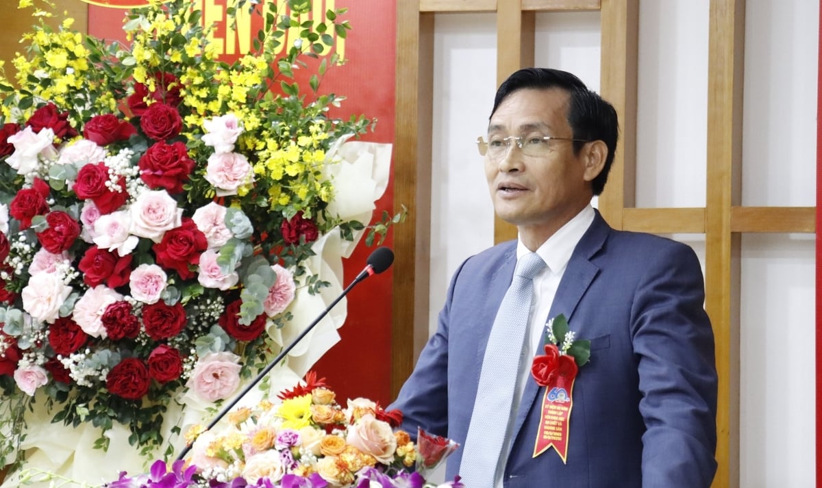 Thứ trưởng Bộ Nông nghiệp và Môi trường Trần Quý Kiên phát biểu chỉ đạo tại buổi lễ. Ảnh: Lan Chi. Thứ trưởng Bộ Nông nghiệp và Môi trường Trần Quý Kiên phát biểu chỉ đạo tại buổi lễ. Ảnh: Lan Chi.