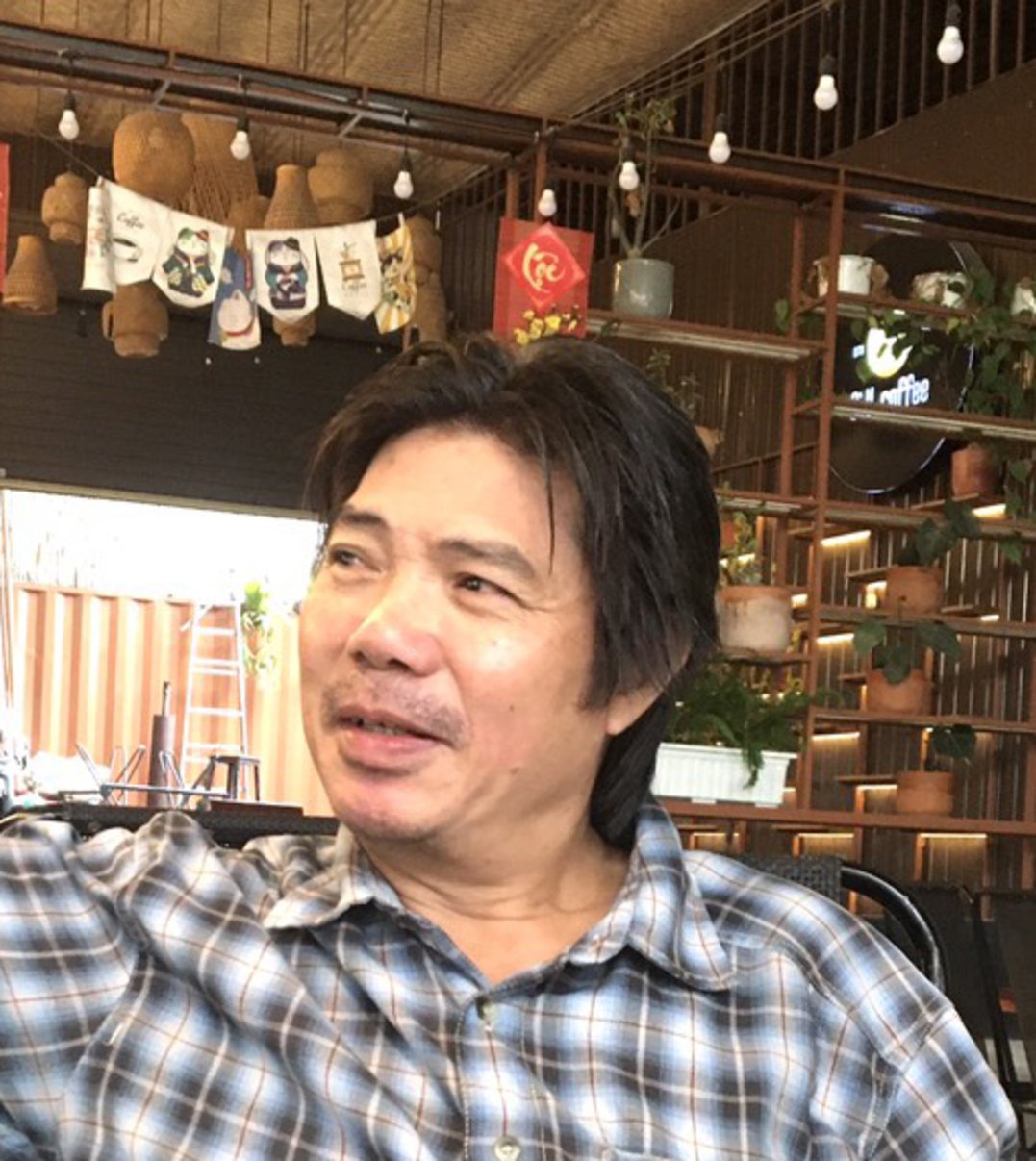 Họa sĩ Phước Lade. Họa sĩ Phước Lade.