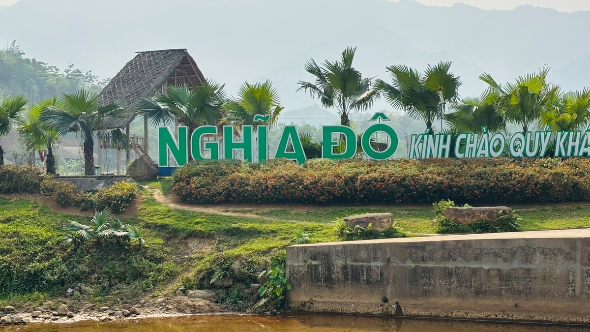 Một góc bản làng của xã Nghĩa Đô. Ảnh: H.Đ. Một góc bản làng của xã Nghĩa Đô. Ảnh: H.Đ.
