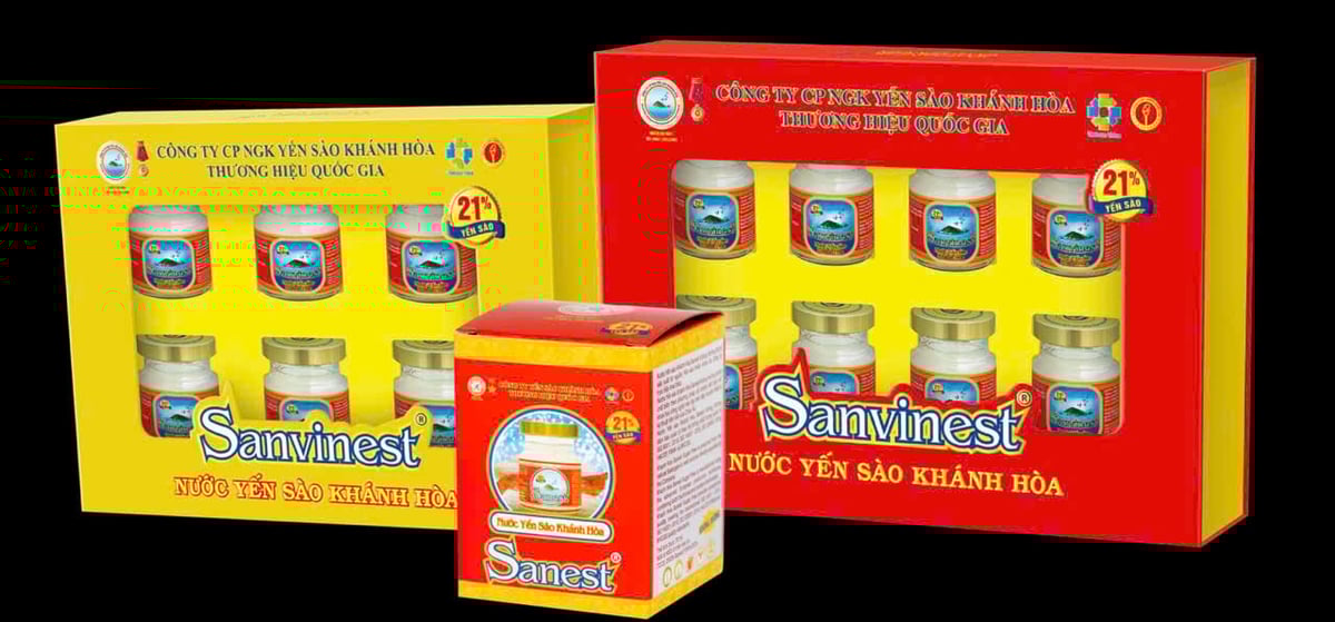 Các dòng sản phẩm của Công ty Yến sào Khánh Hòa đều có logo thương hiệu Quốc gia. Ảnh: YS. Các dòng sản phẩm của Công ty Yến sào Khánh Hòa đều có logo thương hiệu Quốc gia. Ảnh: YS.