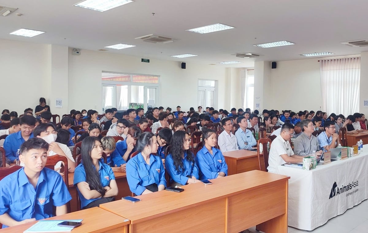 Delegates attending the seminar. Photo: Tran Tho.