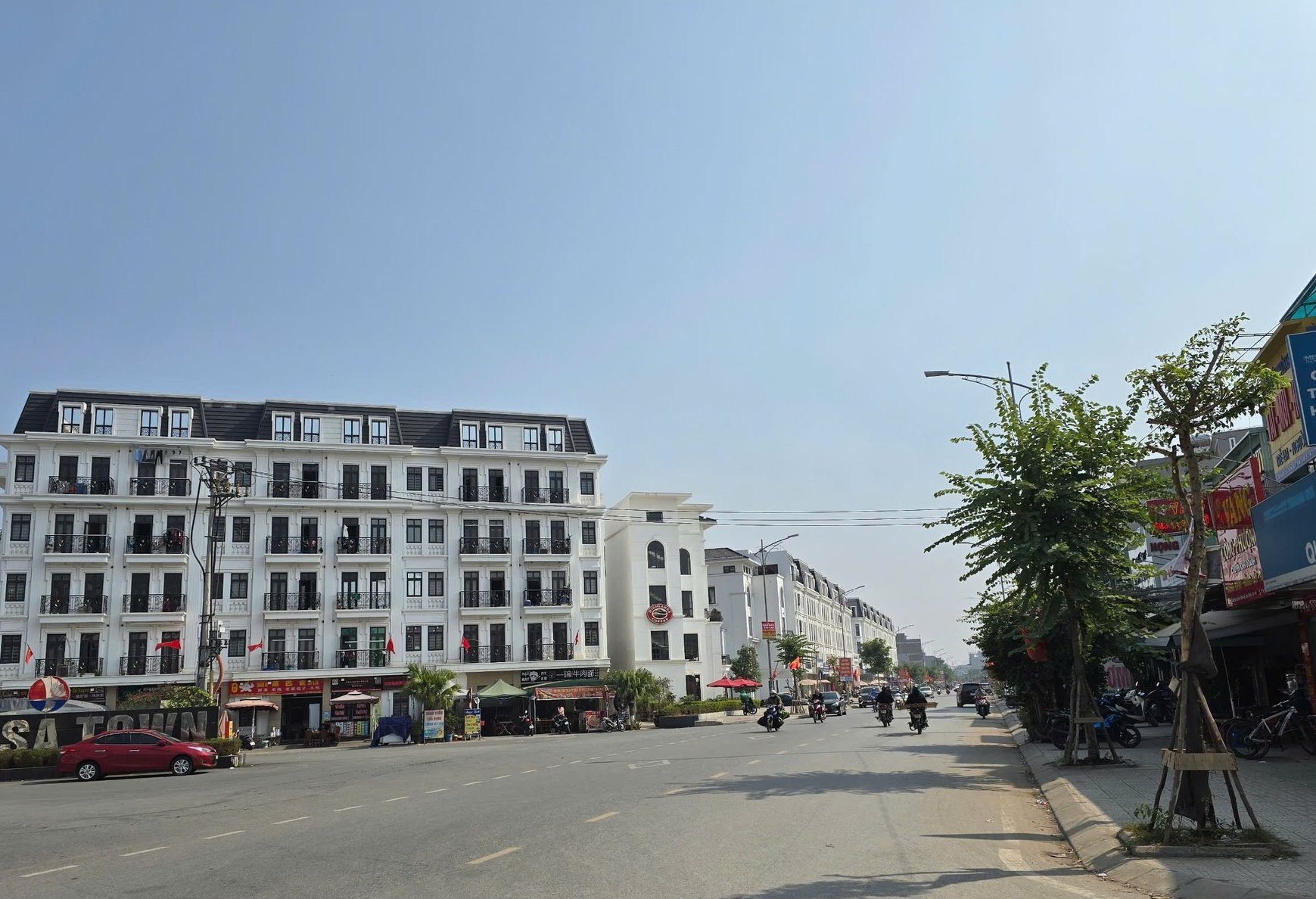 Một góc trung tâm phường An Đồng, quận An Dương hôm nay. Ảnh: Đinh Mười. Một góc trung tâm phường An Đồng, quận An Dương hôm nay. Ảnh: Đinh Mười.