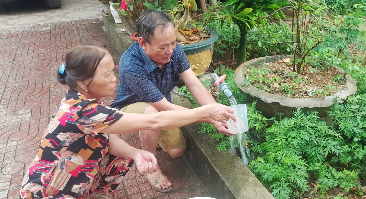 Nghệ An phấn đấu đến năm 2030 có 95-97% dân số nông thôn được sử dụng nước sạch, nước hợp vệ sinh. Ảnh: Hữu Tình. Nghệ An phấn đấu đến năm 2030 có 95-97% dân số nông thôn được sử dụng nước sạch, nước hợp vệ sinh. Ảnh: Hữu Tình.