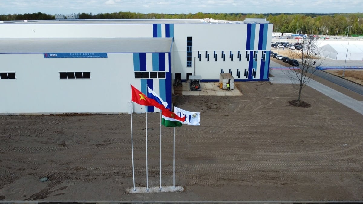 TH Group's milk processing plant in Kaluga. Photo: TH Group.