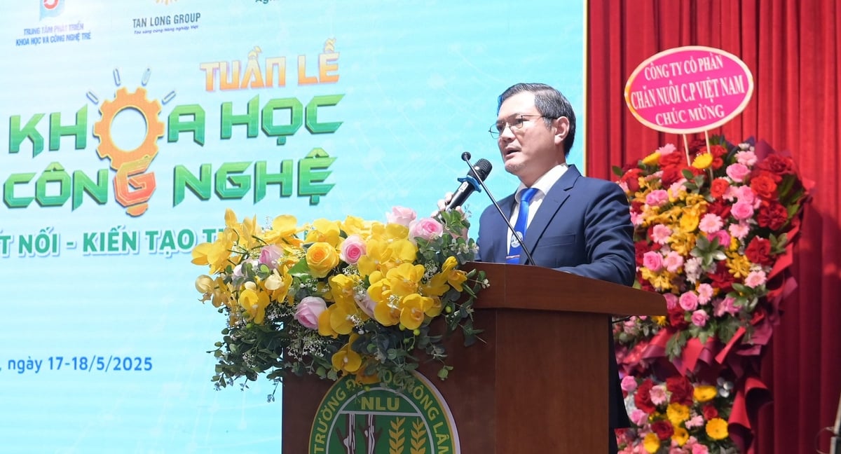 PGS.TS Nguyễn Tất Toàn, Hiệu trưởng trường Đại học Nông lâm TP.HCM. Ảnh: TV. PGS.TS Nguyễn Tất Toàn, Hiệu trưởng trường Đại học Nông lâm TP.HCM. Ảnh: TV.