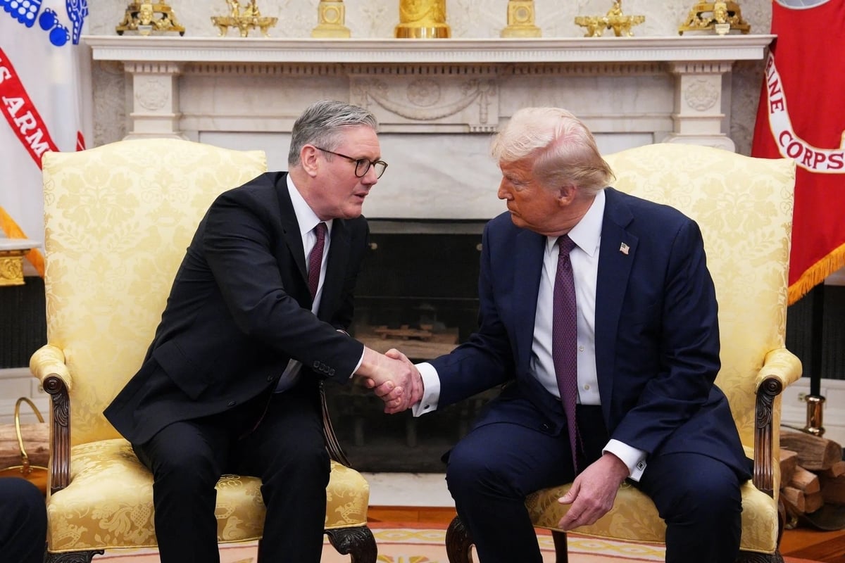 Thủ tướng Anh Keir Starmer và Tổng thống Mỹ Donald Trump. Ảnh: Getty. Thủ tướng Anh Keir Starmer và Tổng thống Mỹ Donald Trump. Ảnh: Getty.
