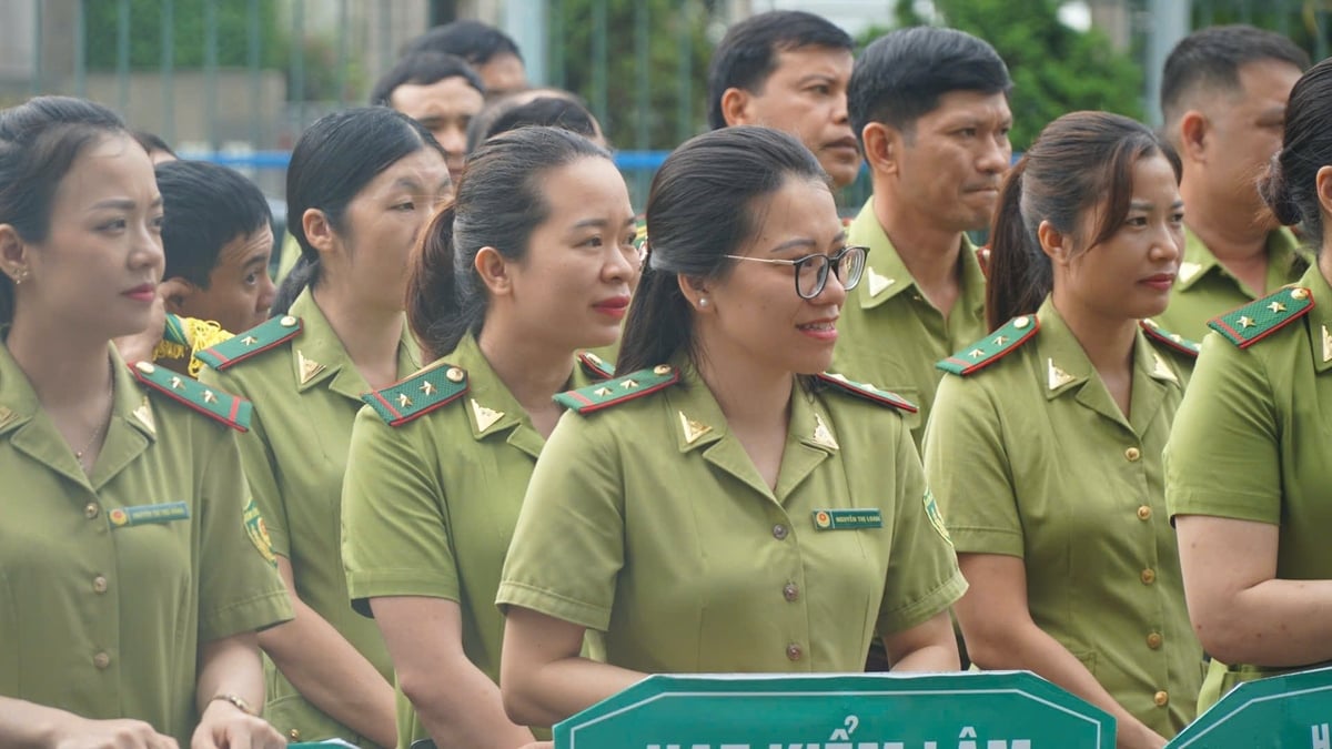 Lực lượng Kiểm lâm toàn tỉnh về dự Hội thao, tham gia các giải đấu trong Hội thao diễn ra tại thành phố Sơn La. Ảnh: Đức Bình. Lực lượng Kiểm lâm toàn tỉnh về dự Hội thao, tham gia các giải đấu trong Hội thao diễn ra tại thành phố Sơn La. Ảnh: Đức Bình.