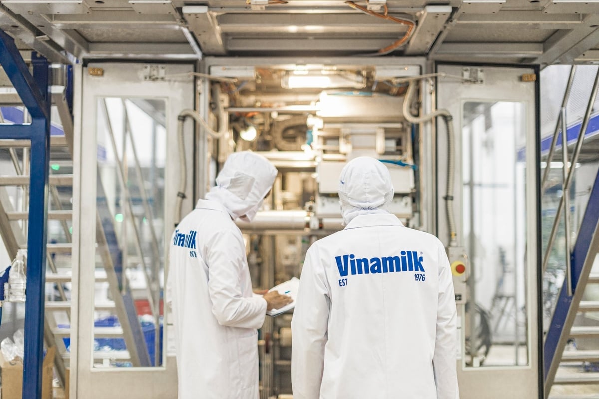 Công nghệ kép hút chân không tiên phong tại Việt Nam với sự đầu tư của Vinamilk để làm ra sữa tươi Green Farm. Ảnh: Phương Uyên. Công nghệ kép hút chân không tiên phong tại Việt Nam với sự đầu tư của Vinamilk để làm ra sữa tươi Green Farm. Ảnh: Phương Uyên.