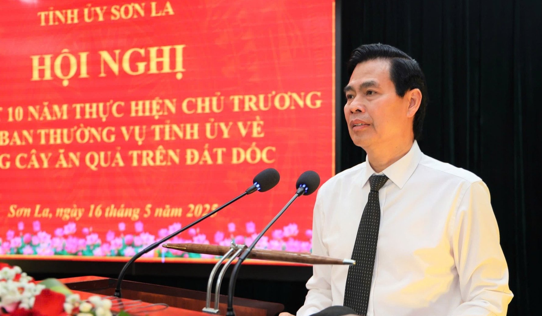 Ông Hoàng Quốc Khánh, Bí thư Tỉnh ủy Sơn La. Ảnh: Nguyễn Nga. Ông Hoàng Quốc Khánh, Bí thư Tỉnh ủy Sơn La. Ảnh: Nguyễn Nga.