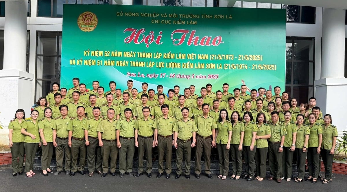 Lực lượng kiểm lâm Sơn La. Ảnh: Mai Anh. Lực lượng kiểm lâm Sơn La. Ảnh: Mai Anh.