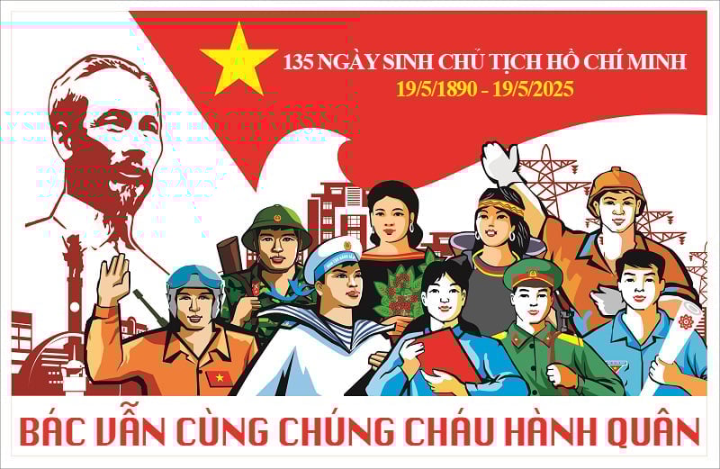 Tư tưởng, đạo đức, phong cách Hồ Chí Minh mãi mãi là hành trang quý báu cho dân tộc ta trên con đường phát triển. Mãi mãi, Bác vẫn cùng chúng ta hành quân – Người vẫn sống động trong từng việc làm, từng thắng lợi của công cuộc xây dựng và bảo vệ Tổ quốc Việt Nam. Tư tưởng, đạo đức, phong cách Hồ Chí Minh mãi mãi là hành trang quý báu cho dân tộc ta trên con đường phát triển. Mãi mãi, Bác vẫn cùng chúng ta hành quân – Người vẫn sống động trong từng việc làm, từng thắng lợi của công cuộc xây dựng và bảo vệ Tổ quốc Việt Nam.