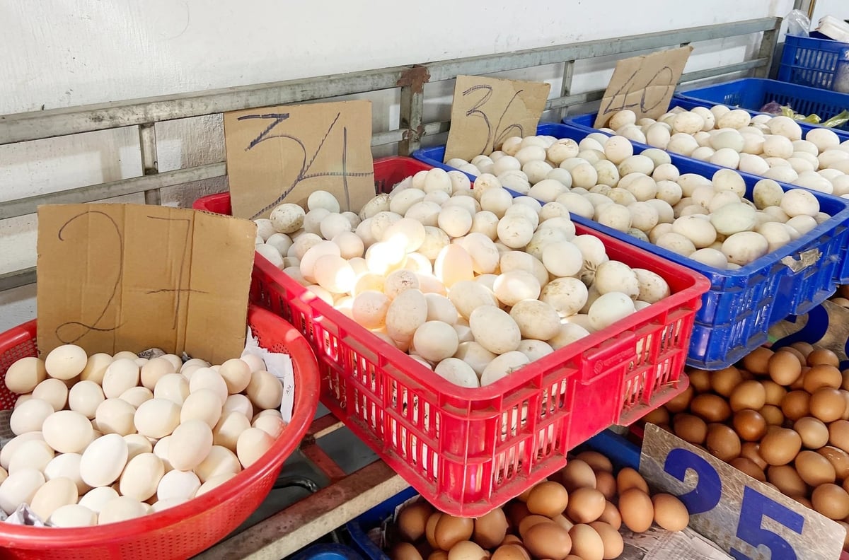 Trứng gà bán tại các chợ truyền thống. Ảnh: Nguyễn Thủy. Trứng gà bán tại các chợ truyền thống. Ảnh: Nguyễn Thủy.