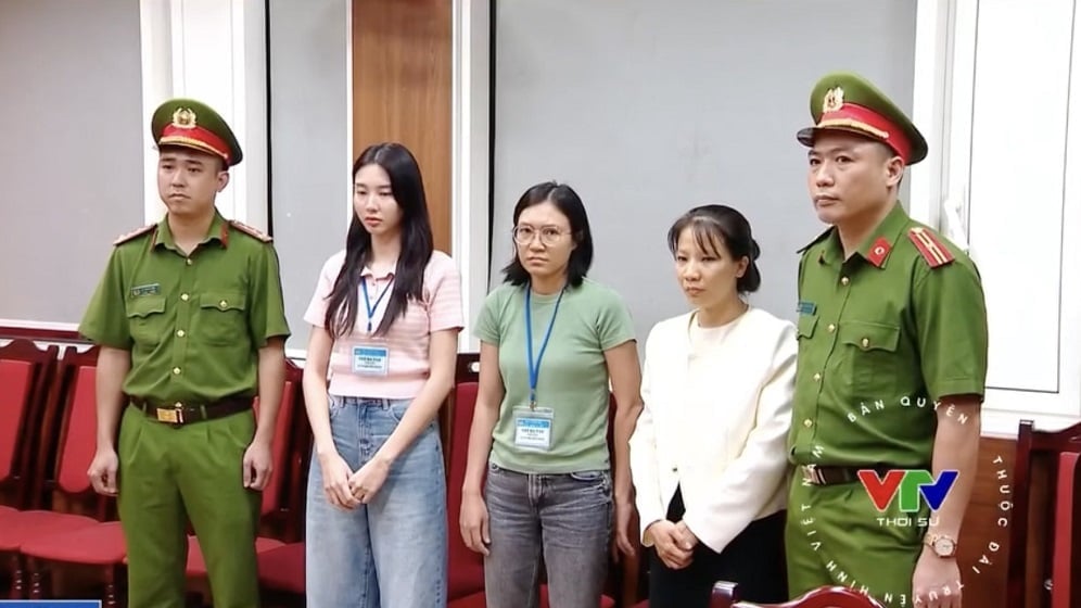 Nguyễn Thúc Thùy Tiên bị bắt tạm giam. Ảnh: VTV. Nguyễn Thúc Thùy Tiên bị bắt tạm giam. Ảnh: VTV.