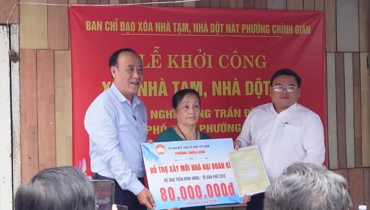 Đà Nẵng đồng loạt khởi công thi công toàn bộ nhà tạm còn lại trong tháng 5/2025. Ảnh: Lan Anh Đà Nẵng đồng loạt khởi công thi công toàn bộ nhà tạm còn lại trong tháng 5/2025. Ảnh: Lan Anh