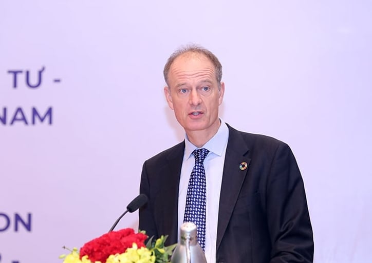 Ông Patrick Haverman, Phó Trưởng Đại diện Thường trú Chương trình Phát triển Liên hợp quốc (UNDP) tại Việt Nam. Ảnh: UNDP. Ông Patrick Haverman, Phó Trưởng Đại diện Thường trú Chương trình Phát triển Liên hợp quốc (UNDP) tại Việt Nam. Ảnh: UNDP.