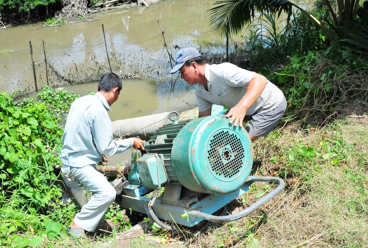 Hệ thống thủy lợi góp phần phát triển nông nghiệp bền vững. Ảnh: Lê Hoàng Vũ. Hệ thống thủy lợi góp phần phát triển nông nghiệp bền vững. Ảnh: Lê Hoàng Vũ.