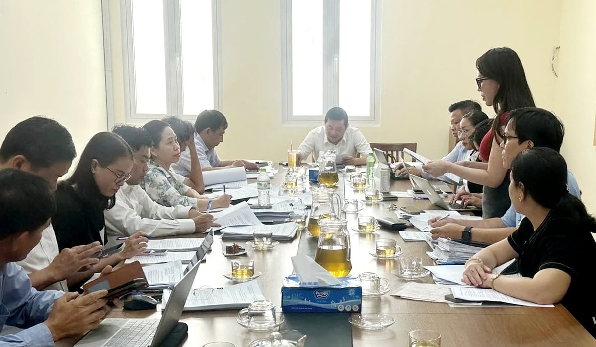 Ông Nguyễn Toàn Thắng - Giám đốc Sở Nông Nghiệp và Môi trường TP.HCM - Tổ trưởng Tổ công tác 5013 chủ trì buổi làm việc. Ảnh: Tường Tú.