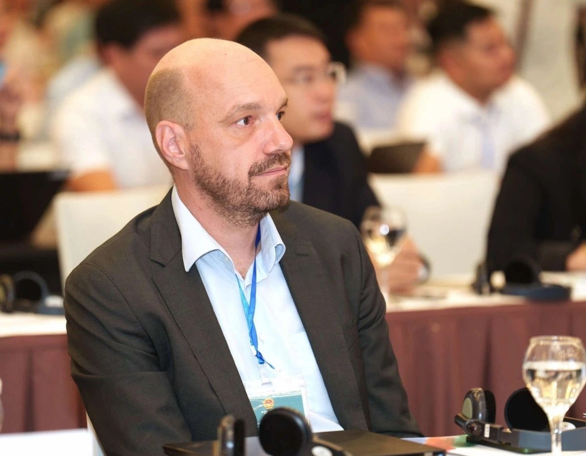 Ông Daniel Herrmann, Giám đốc quản lý mảng chính sách khí hậu, Cơ quan Hợp tác Quốc tế Đức (GIZ). Ảnh: GIZ. Ông Daniel Herrmann, Giám đốc quản lý mảng chính sách khí hậu, Cơ quan Hợp tác Quốc tế Đức (GIZ). Ảnh: GIZ.