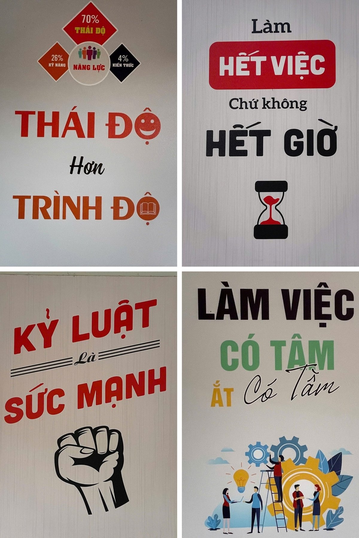 Nhiều thông điệp tích cực tại hệ thống Văn phòng đăng ký đất đai tỉnh Yên Bái. Ảnh: Thanh Ngà. Nhiều thông điệp tích cực tại hệ thống Văn phòng đăng ký đất đai tỉnh Yên Bái. Ảnh: Thanh Ngà.