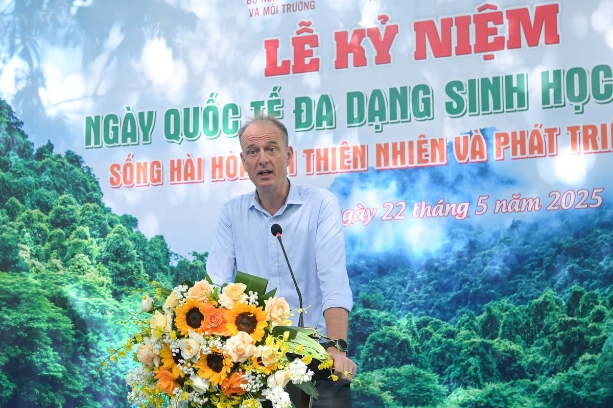 Ông Patrick Haverman, Phó trưởng Đại diện UNDP Việt Nam cam kết sẽ luôn hỗ trợ Việt Nam tạo nên tác động thực sự cho công tác bảo tồn đa dạng sinh học. Ảnh: Tùng Đinh. Ông Patrick Haverman, Phó trưởng Đại diện UNDP Việt Nam cam kết sẽ luôn hỗ trợ Việt Nam tạo nên tác động thực sự cho công tác bảo tồn đa dạng sinh học. Ảnh: Tùng Đinh.