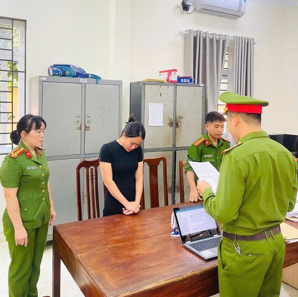Đối tượng Lộc Thị Thúy. Ảnh: Công an tỉnh Hà Giang. Đối tượng Lộc Thị Thúy. Ảnh: Công an tỉnh Hà Giang.