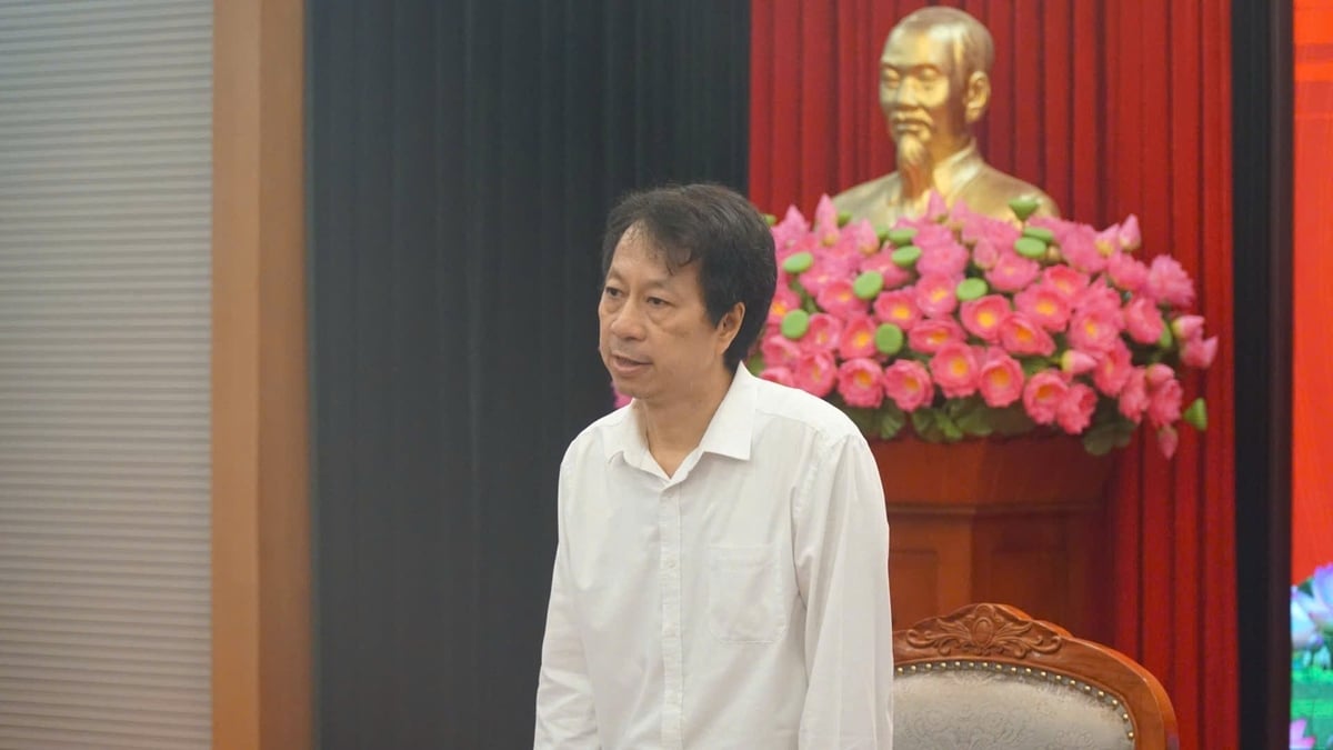 Ông Chu Hải Tùng, Phó cục trưởng Cục viễn thám Quốc gia phát biểu tại buổi làm việc. Ảnh: Đức Bình. Ông Chu Hải Tùng, Phó cục trưởng Cục viễn thám Quốc gia phát biểu tại buổi làm việc. Ảnh: Đức Bình.