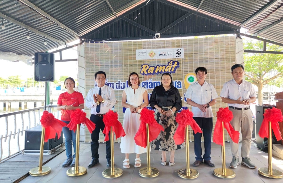 Ra mắt Điểm du lịch giảm nhựa Ngư Mỹ Thạnh - Cồn Tộc. Ảnh: Văn Dinh. Ra mắt Điểm du lịch giảm nhựa Ngư Mỹ Thạnh - Cồn Tộc. Ảnh: Văn Dinh.