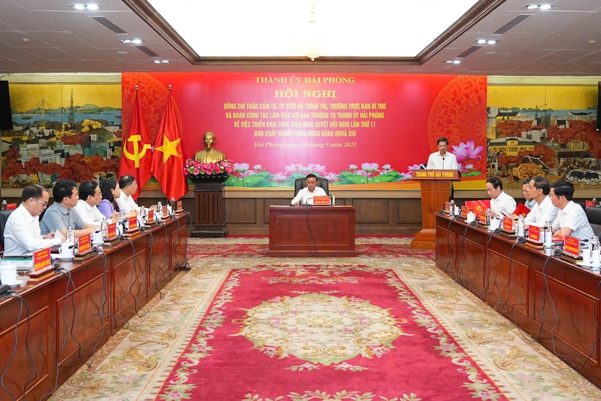 Quang cảnh buổi làm việc. Ảnh: Đàm Thanh. Quang cảnh buổi làm việc. Ảnh: Đàm Thanh.