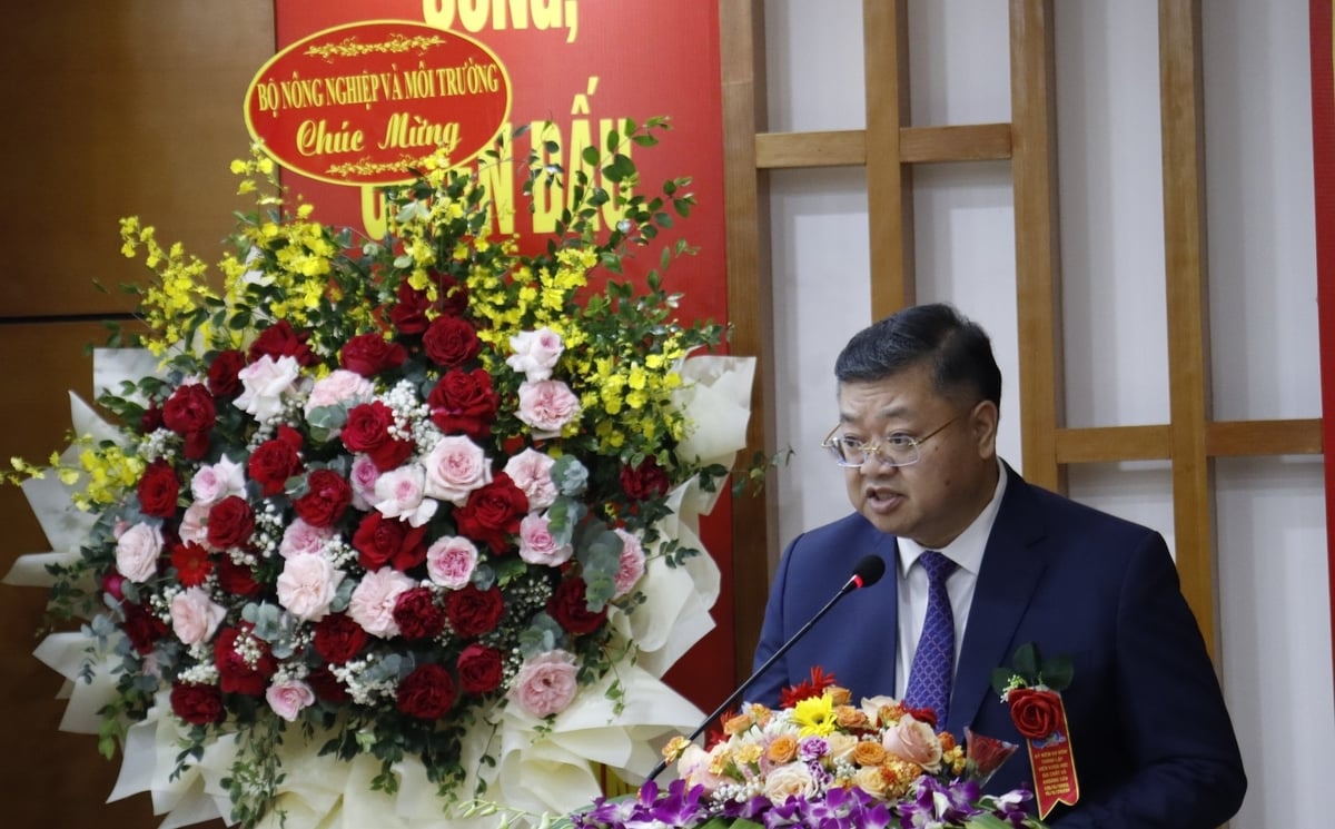 TS. Trịnh Hải Sơn, Viện trưởng Viện Khoa học Địa chất và Khoáng sản. Ảnh: Lan Chi.